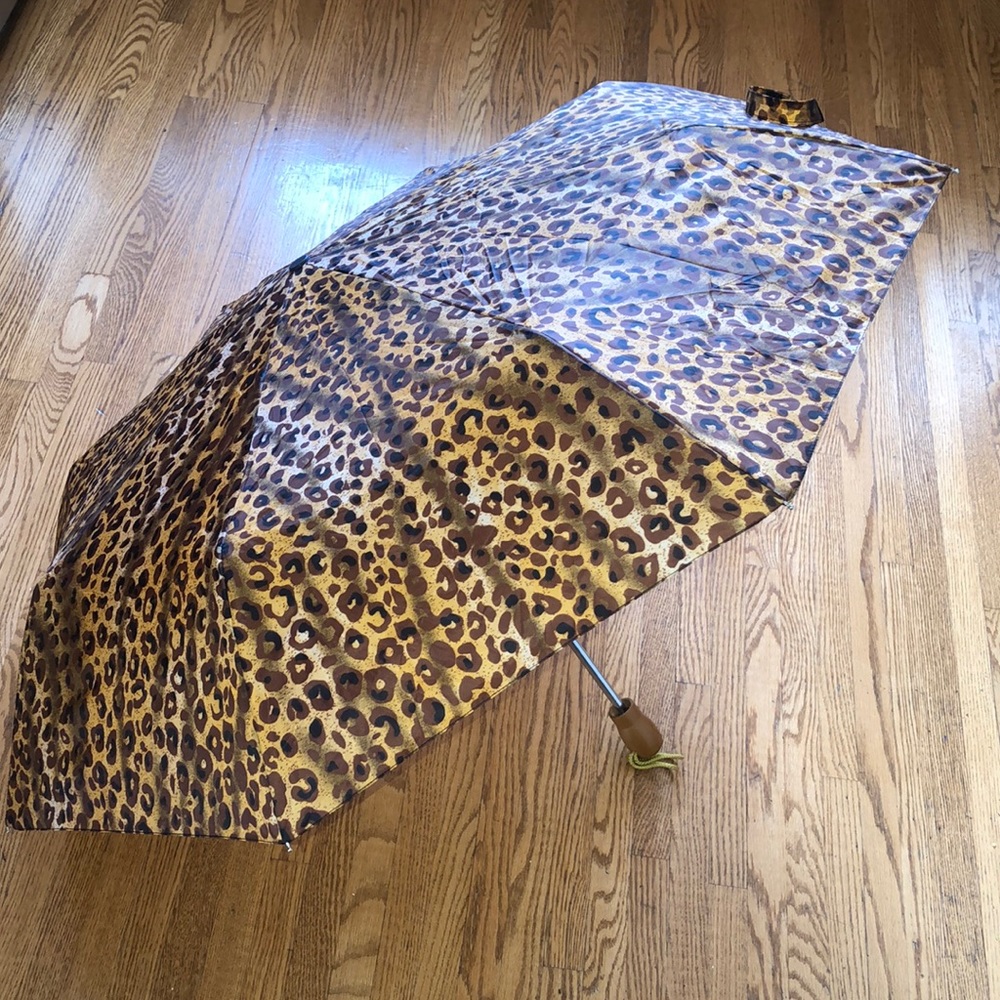 Leopard Print Umbrella